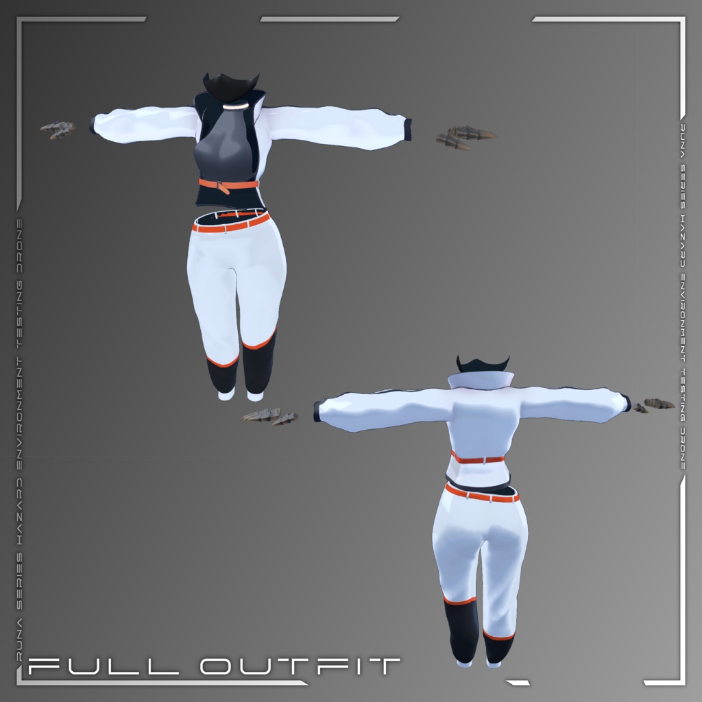 Cyber Streetwear for Runa/Luna