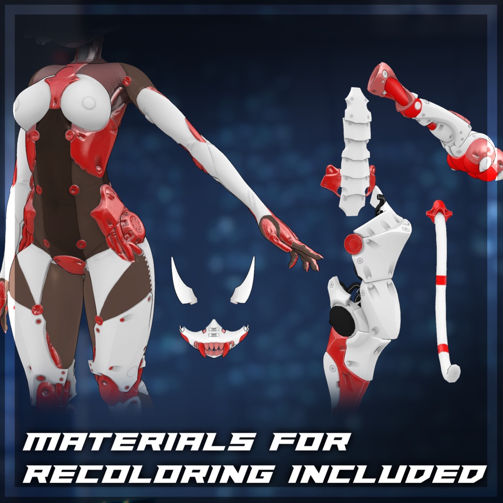 Modernized Texture Set for Tetsuko