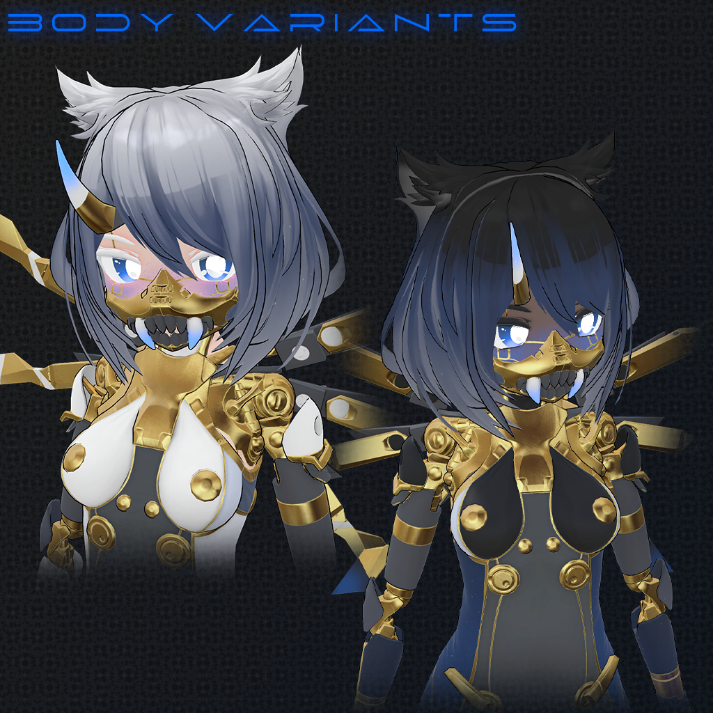 [VRCHAT] Lunaris Texture for NEKOMEKKA - kitsuPLUS! - BOOTH