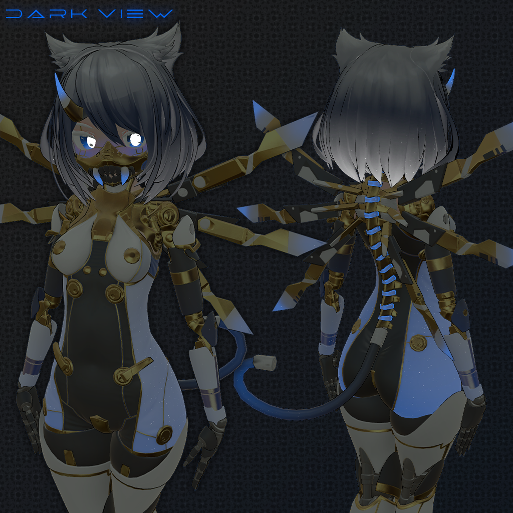 [VRCHAT] Lunaris Texture for NEKOMEKKA - kitsuPLUS! - BOOTH