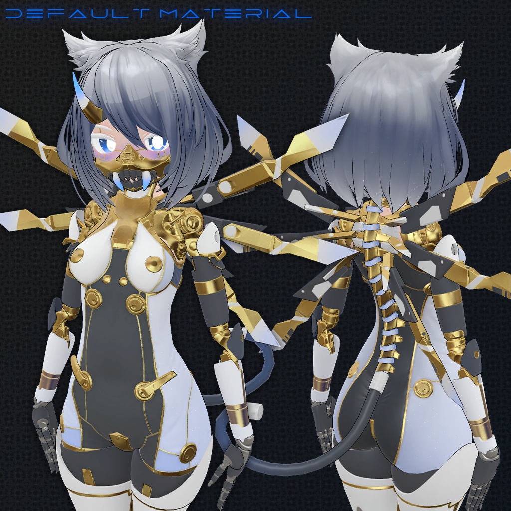 [VRCHAT] Lunaris Texture for NEKOMEKKA - kitsuPLUS! - BOOTH