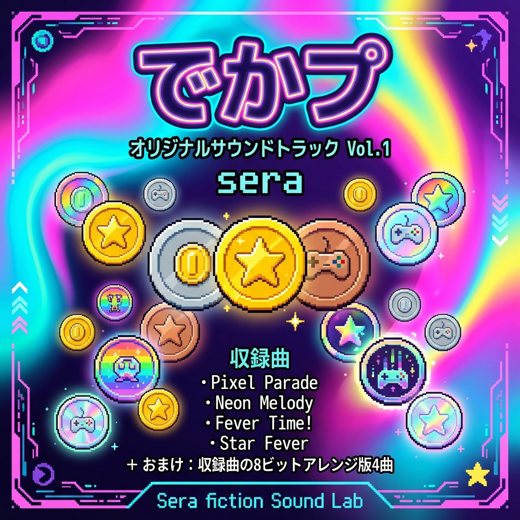 でかプ オリジナルサウンドトラック Vol.1 sera