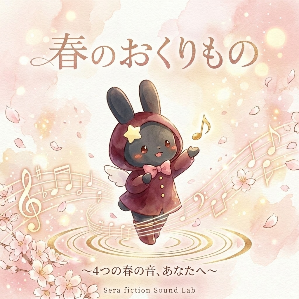 春のおくりもの 〜4つの春の音、あなたへ〜 Sera fiction Sound Lab 無料配布キャンペーン