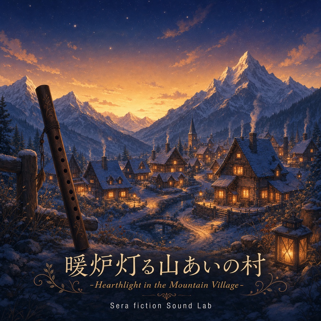 【暖炉灯る山あいの村 -Hearthlight in the Mountain Village-】