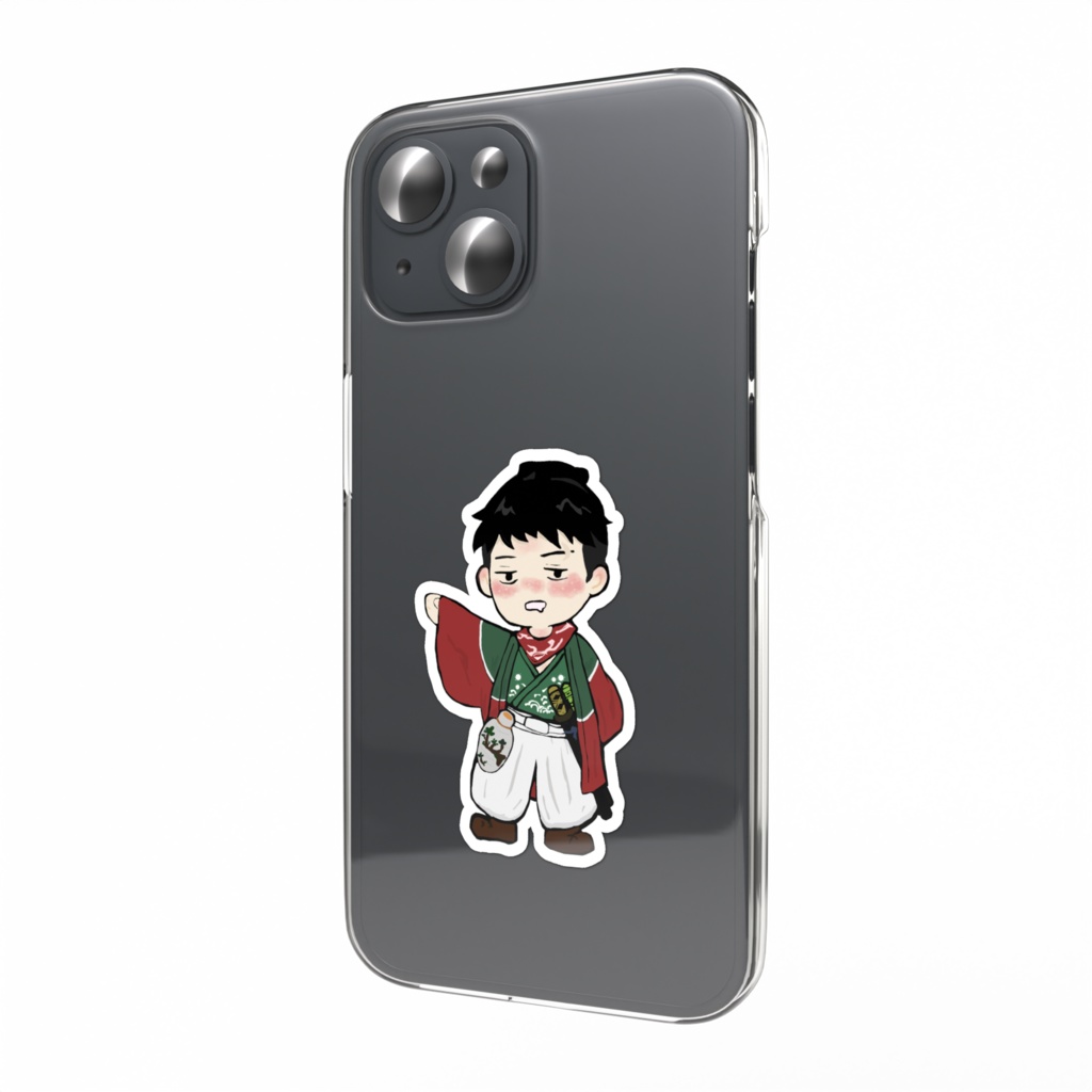 かつーらスマホステッカー