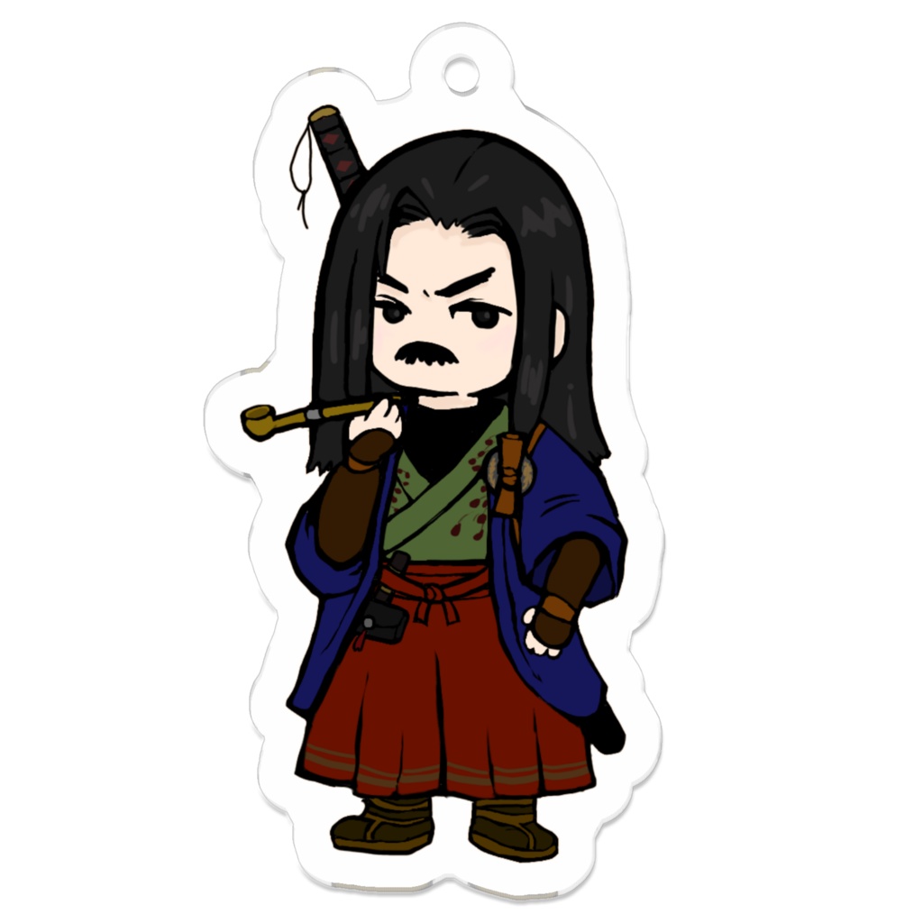 おーくぼもくもくキーホルダー