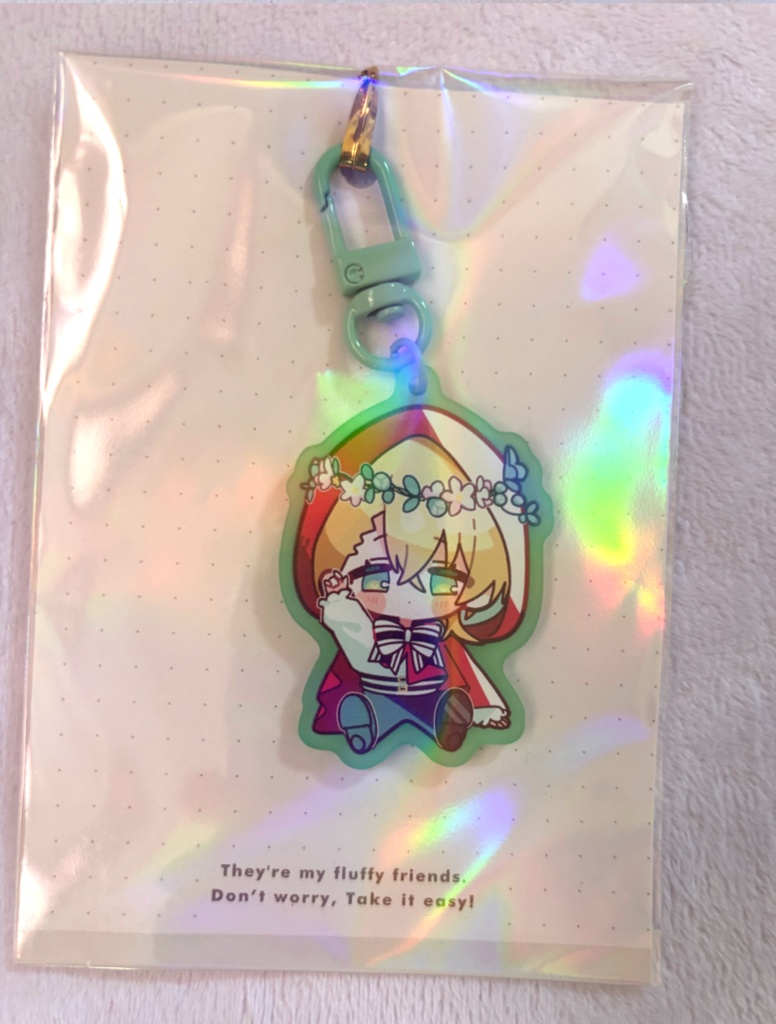 レナくんとガルくんのアクリルキーホルダー