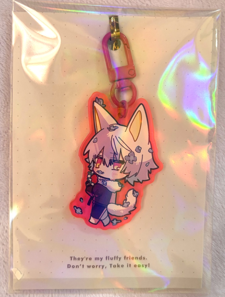 レナくんとガルくんのアクリルキーホルダー