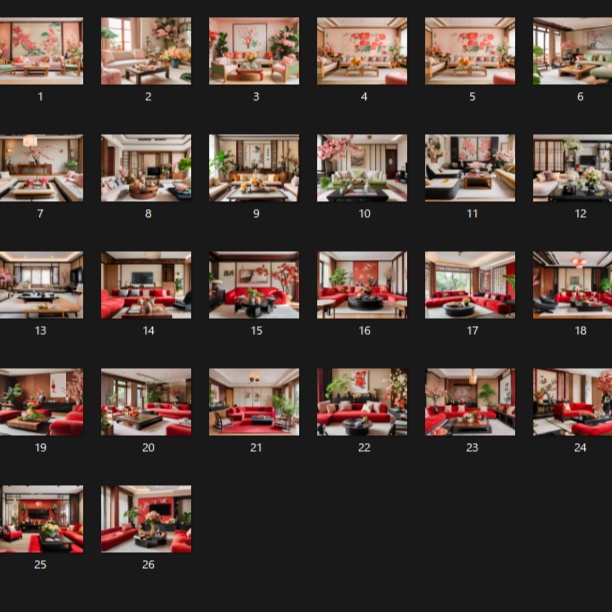 【無料】中華っぽい背景のAI画像