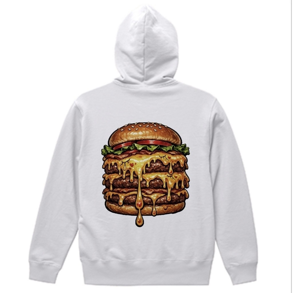 スウェットフルジップパーカー