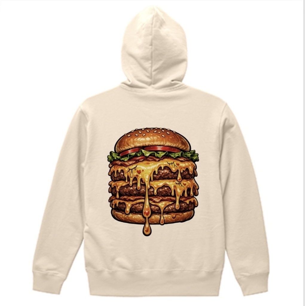 スウェットフルジップパーカー