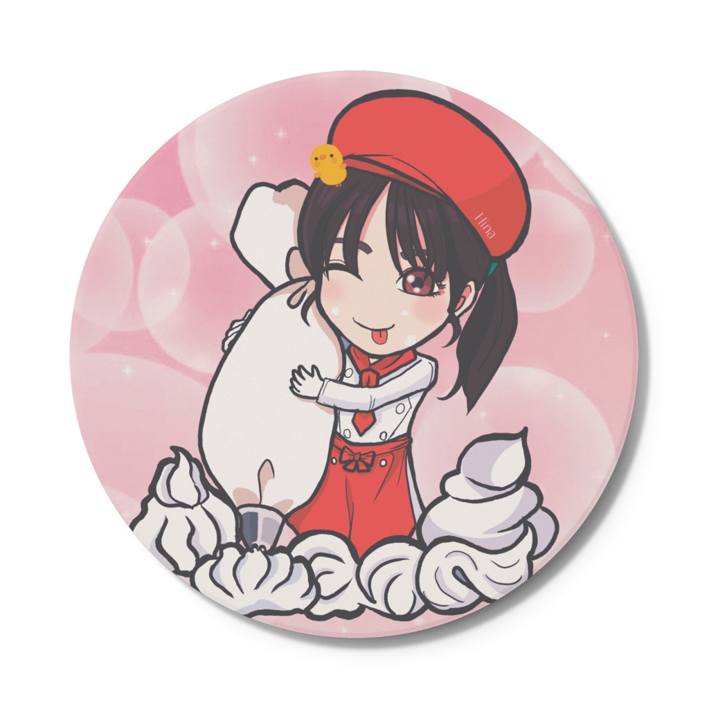 ひなパティシエ(ホイップ)コースター