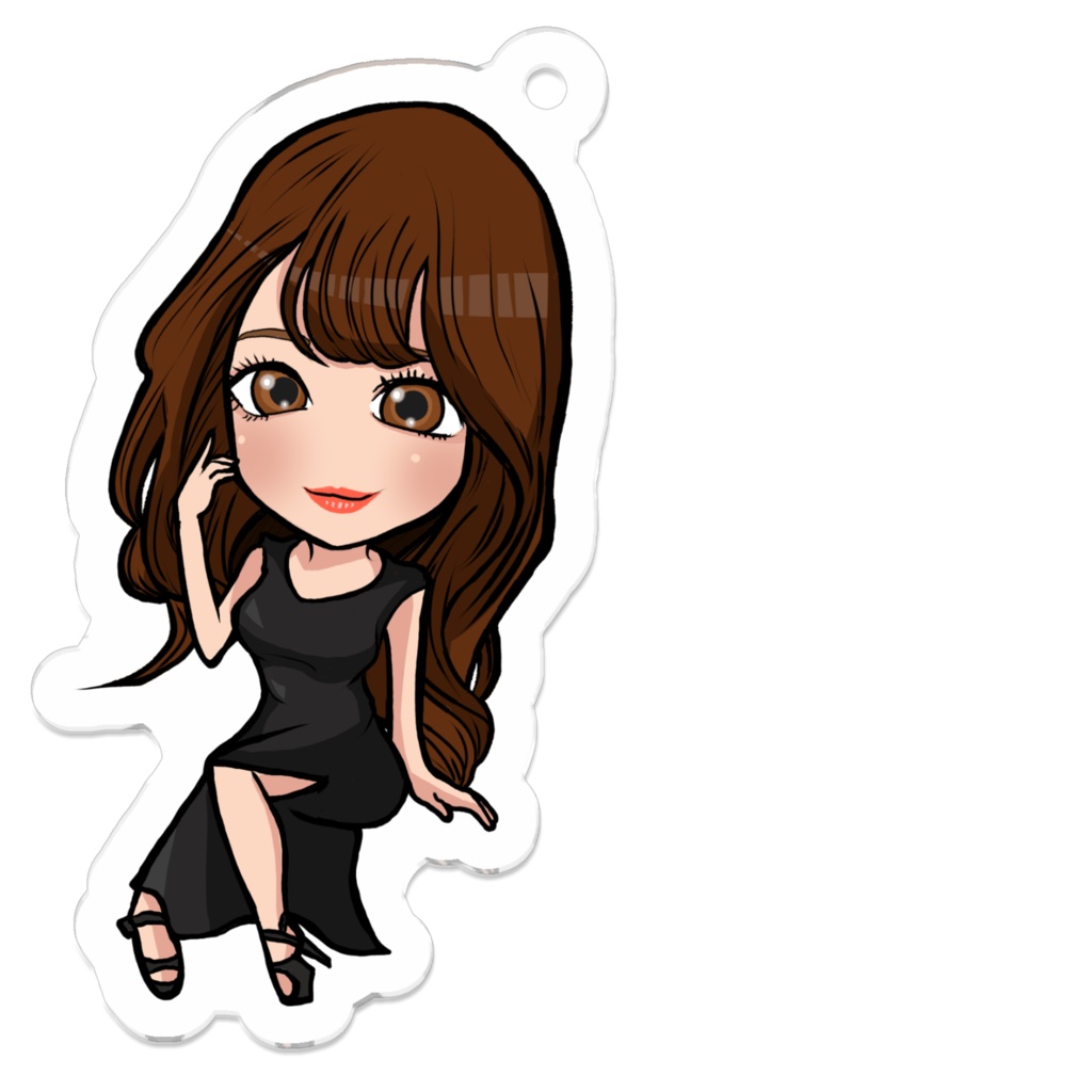 一色ひとみアクリルキーホルダー