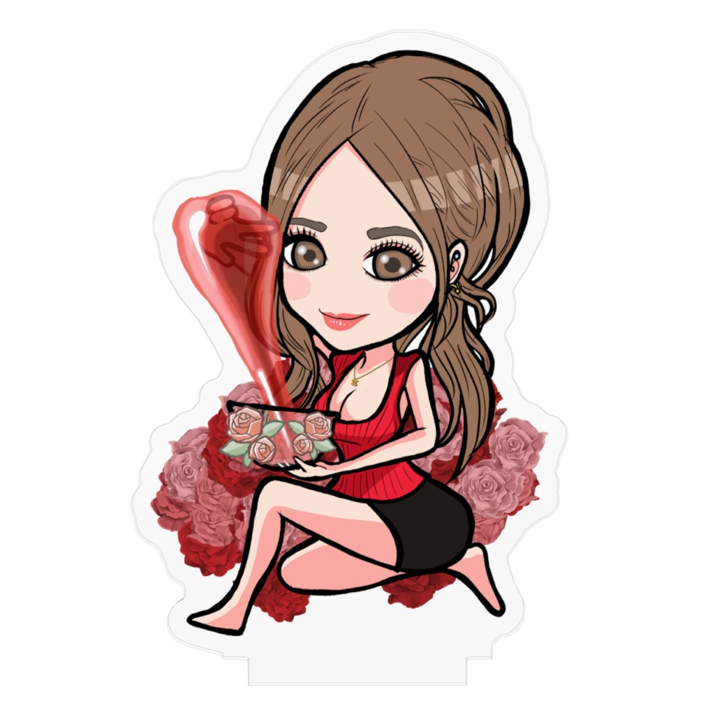 癒しの女神カレンアクスタ7㎝