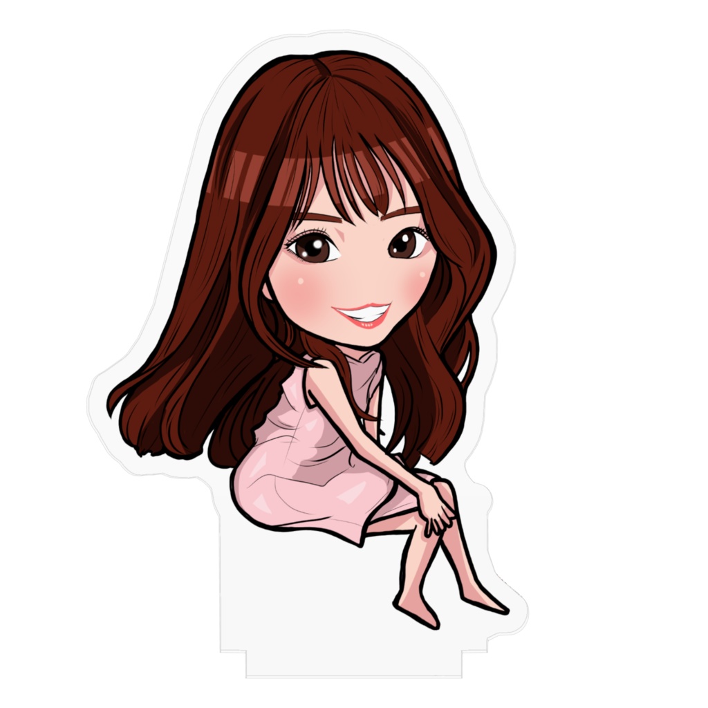 白石ちかアクリルスタンド7cm