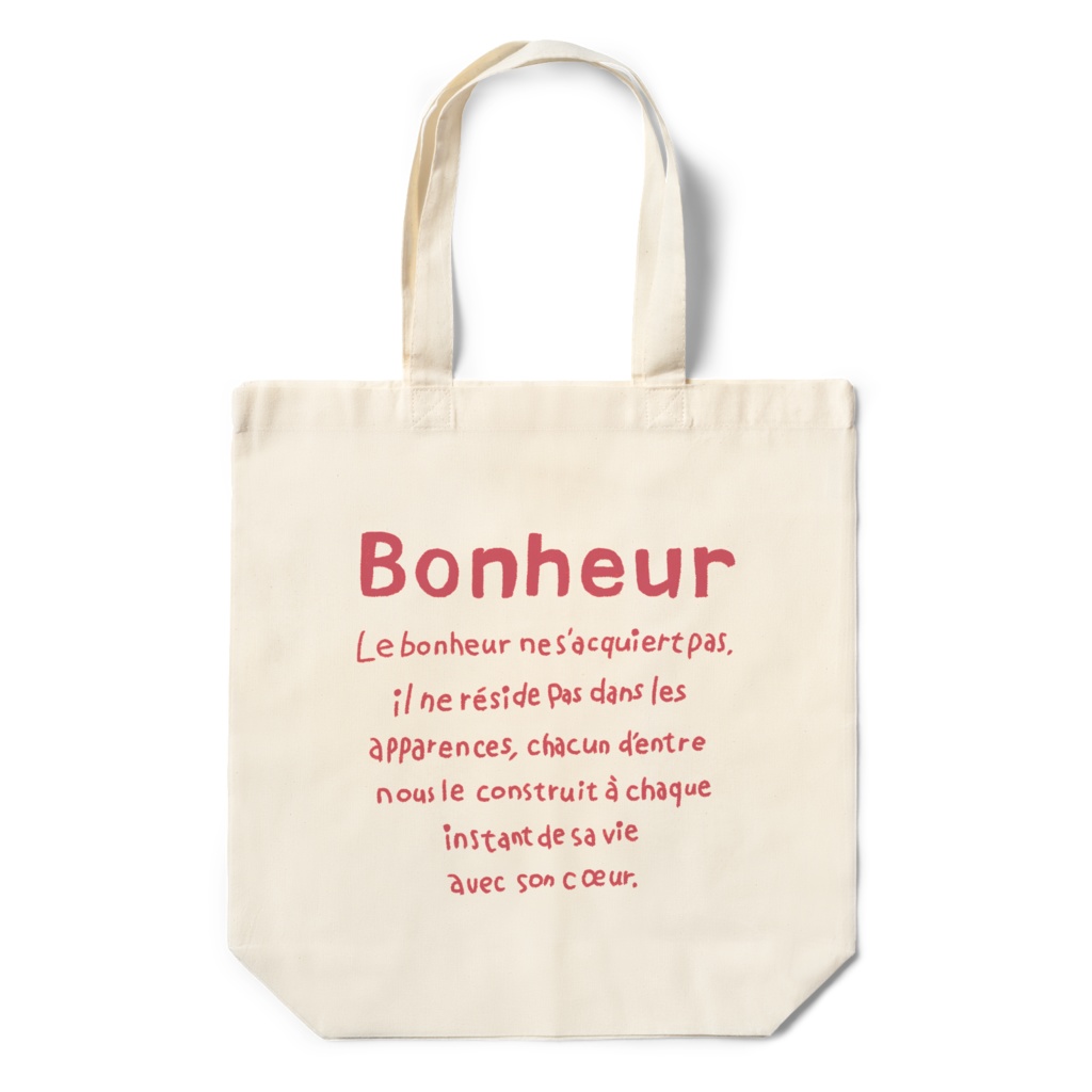 エコバッグBonheur