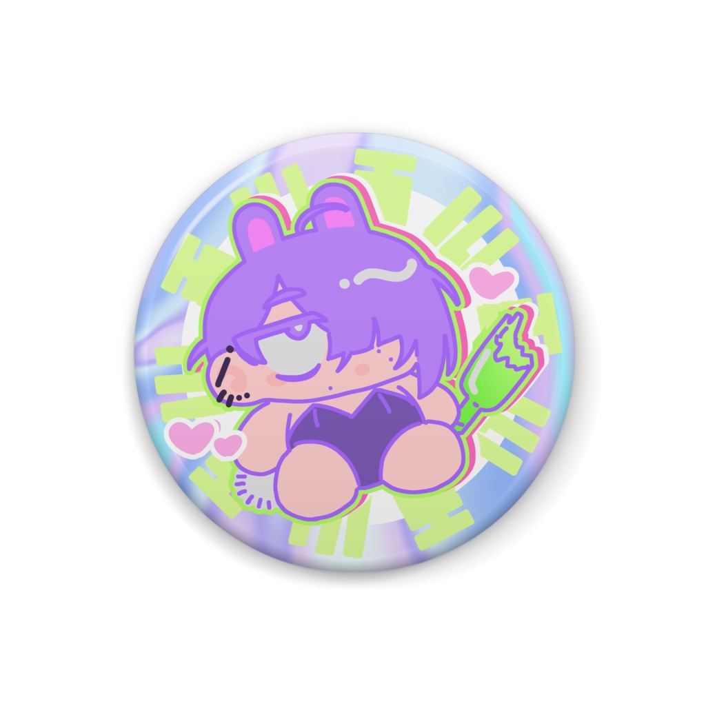 うさちゃん缶バッジ