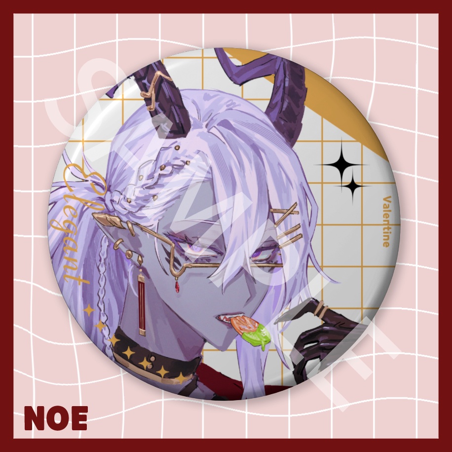 【Valentine】缶バッジ 特典付き