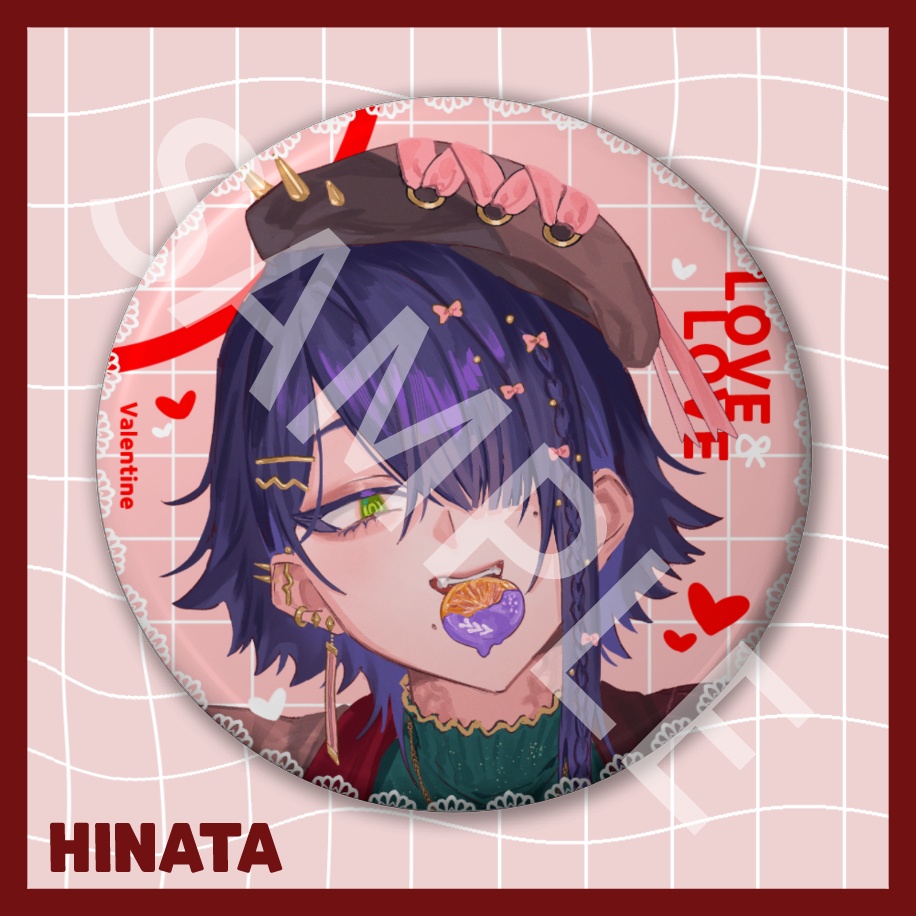 【Valentine】缶バッジ 特典付き