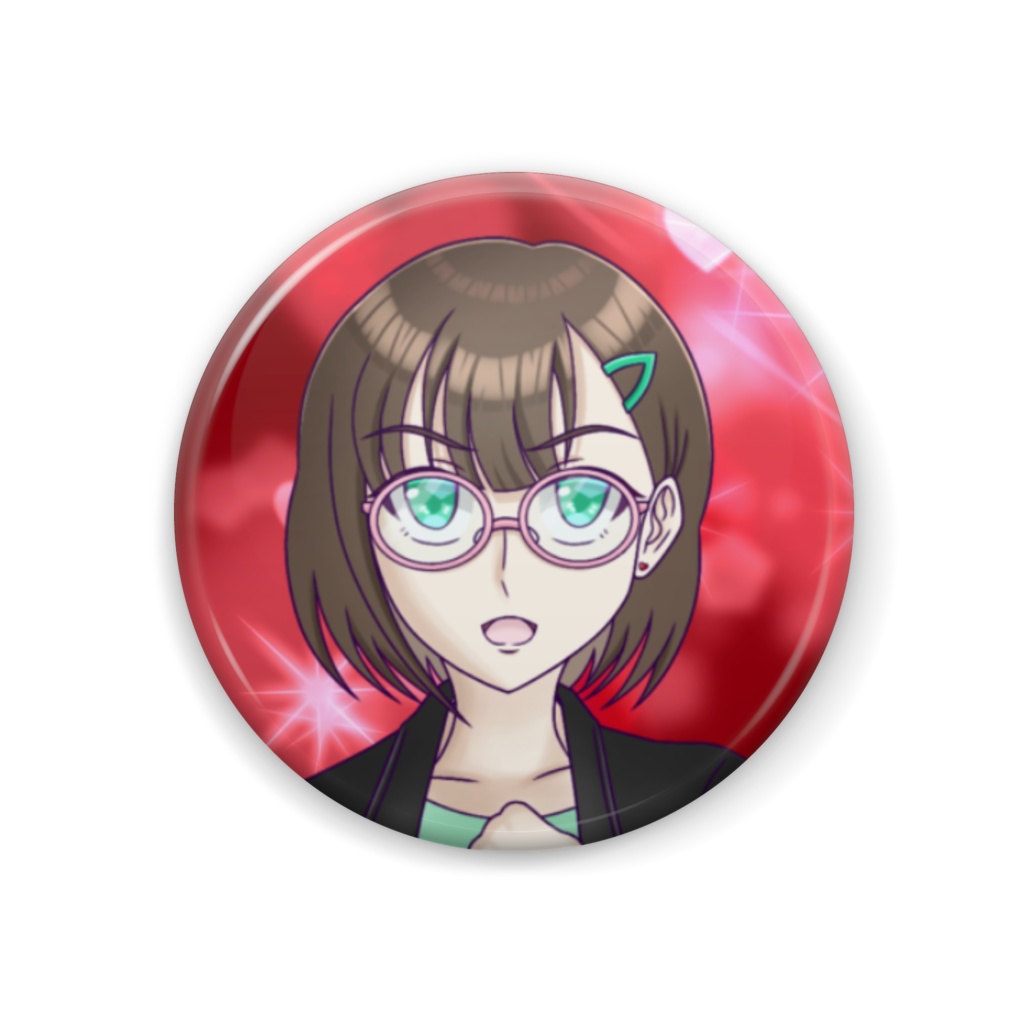 なるなる・活動5周年記念・缶バッジ