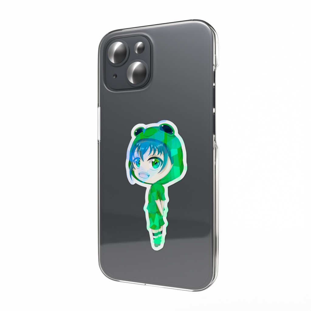 「Nostalgic Rain Love」水谷理玖・ホログラムスマホステッカー