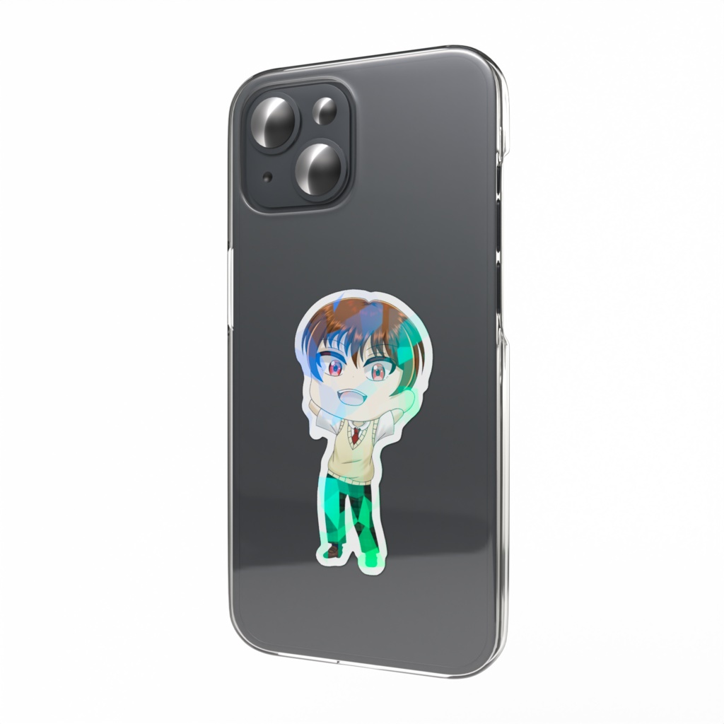 「Nostalgic Rain Love」伊集院奏太・ホログラムスマホステッカー