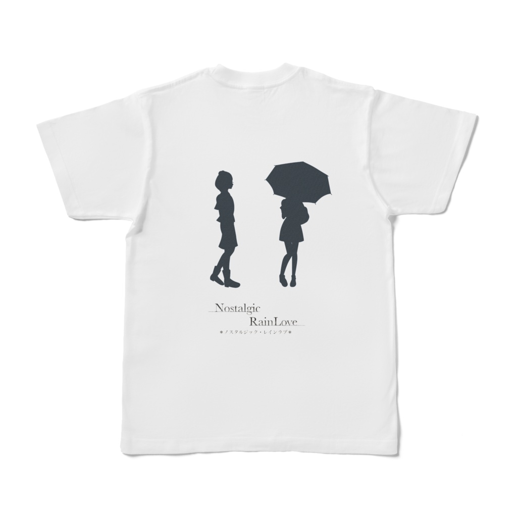 「Nostalgic Rain Love」Tシャツ
