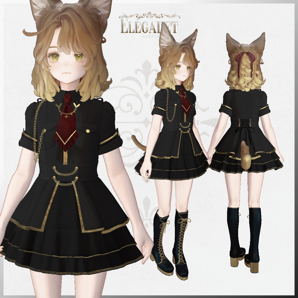 【Marycia/Lapwing】Elégadet / 4Colors