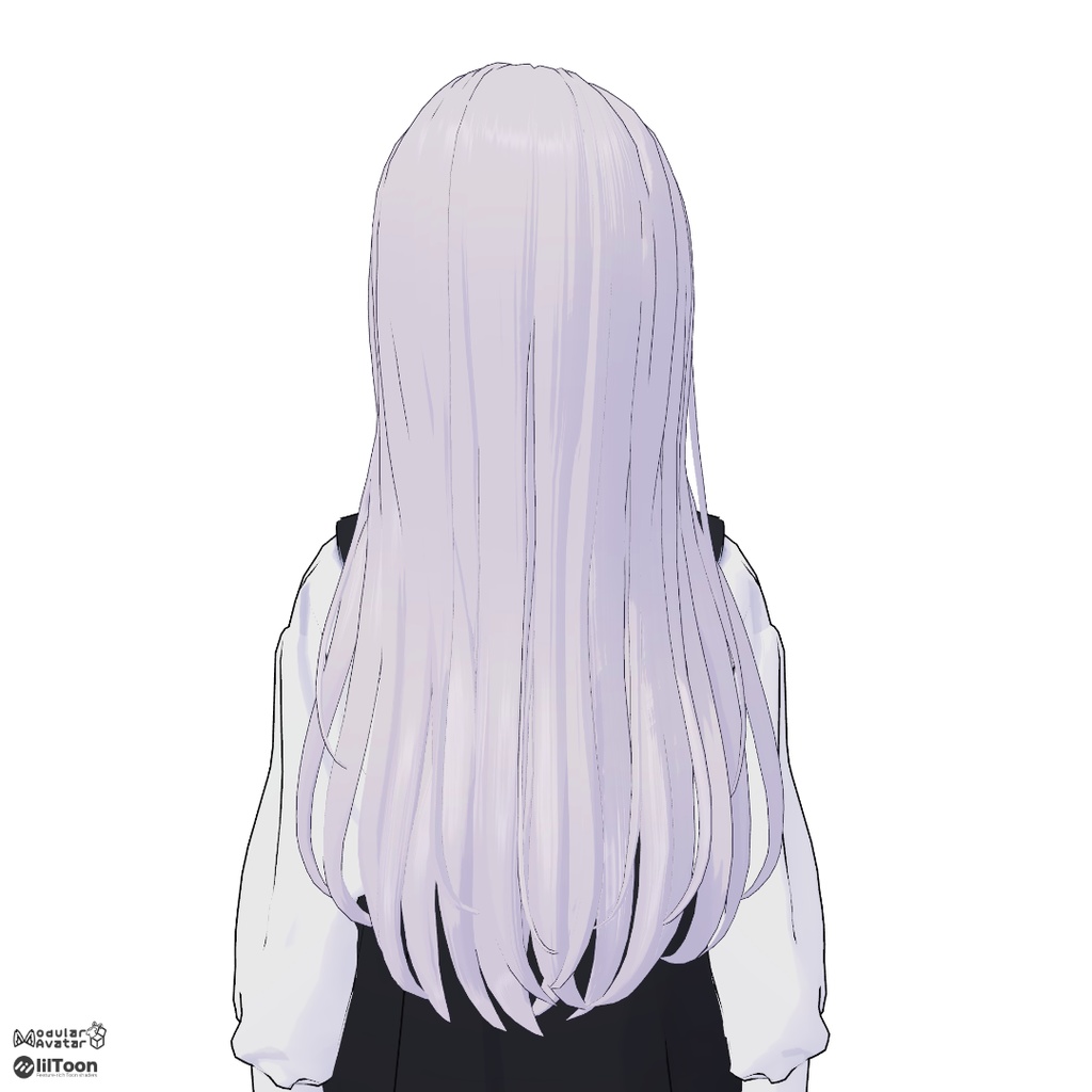 【Hairstyle】MiddlePartLongHair for Lapwing