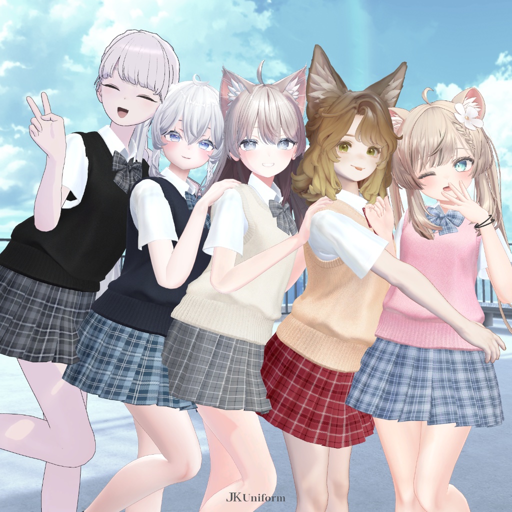 ˗ˏˋ✨発売記念セール中✨ˎˊ˗JK Uniform【Marycia/マヌカ/しなの/Sio/Lapwing】