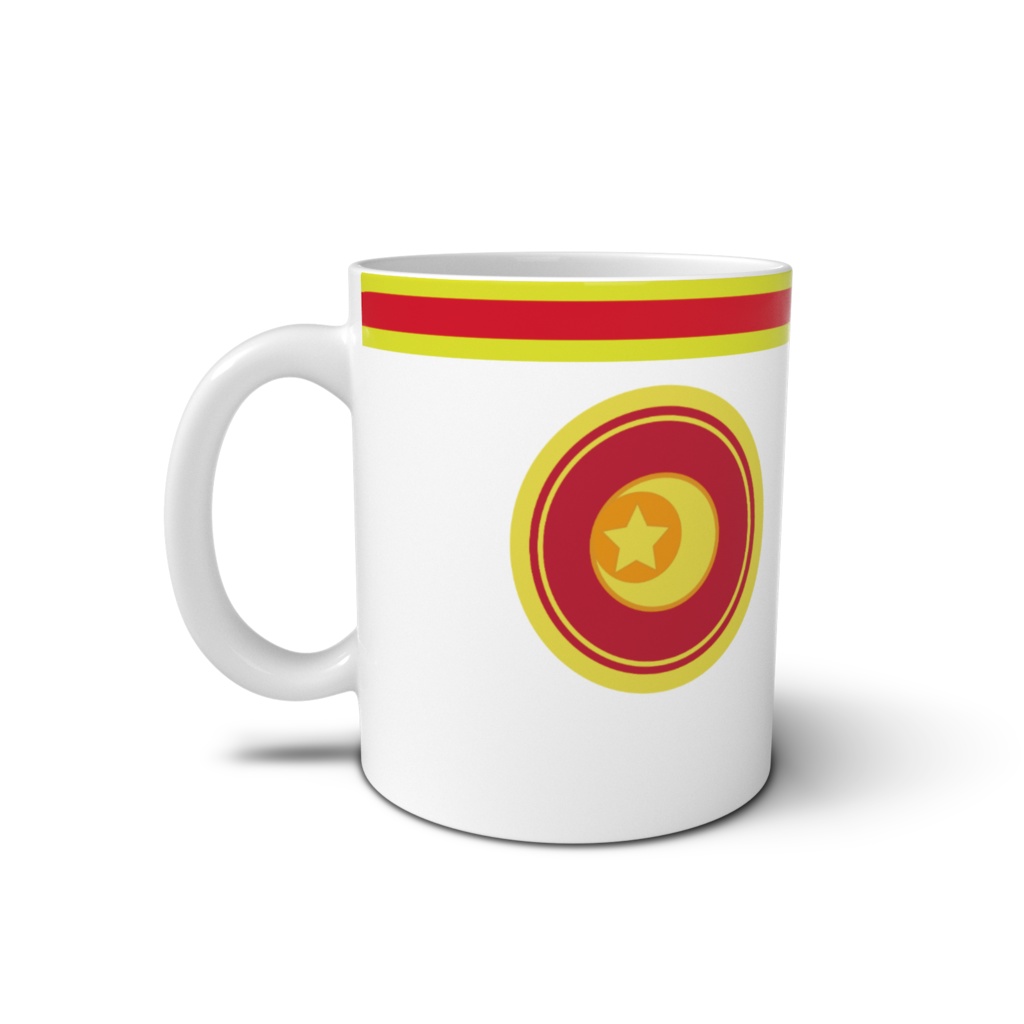 月と星のマグカップ