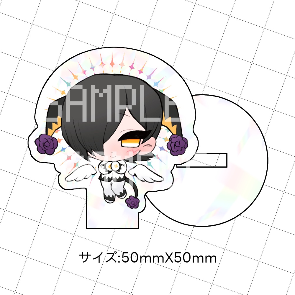 【黒須淳】ホログラムアクリルスタンド