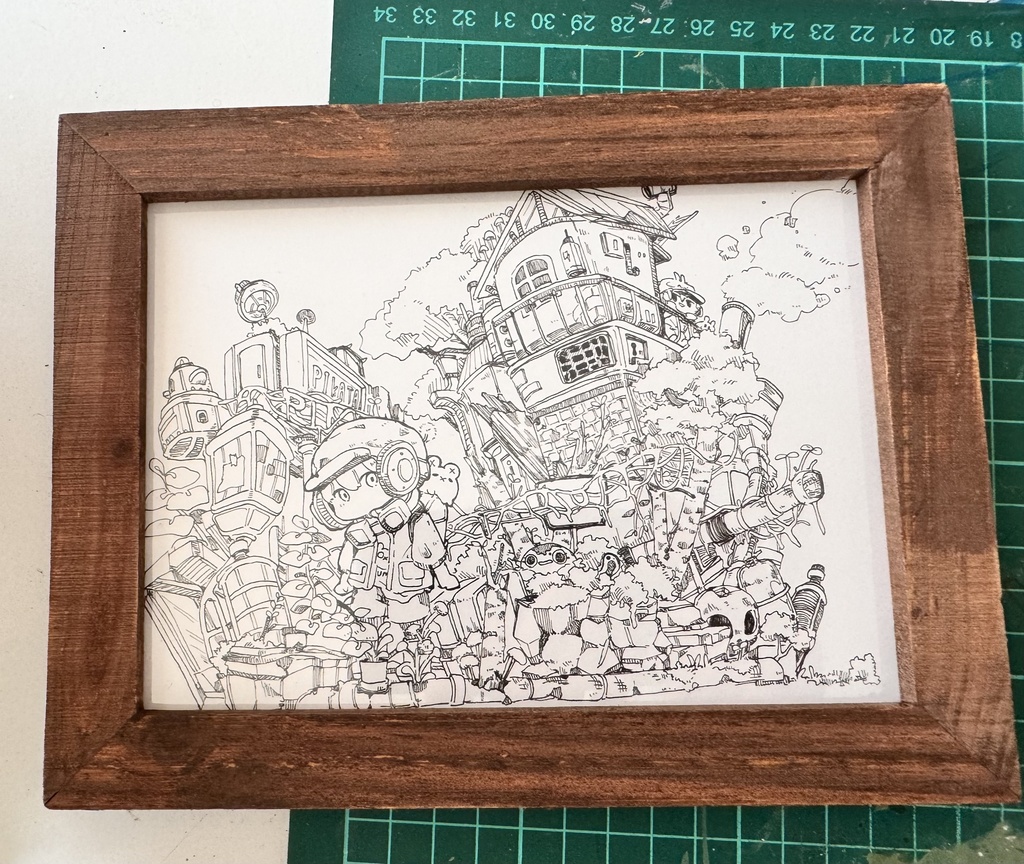 原画販売　ペン画