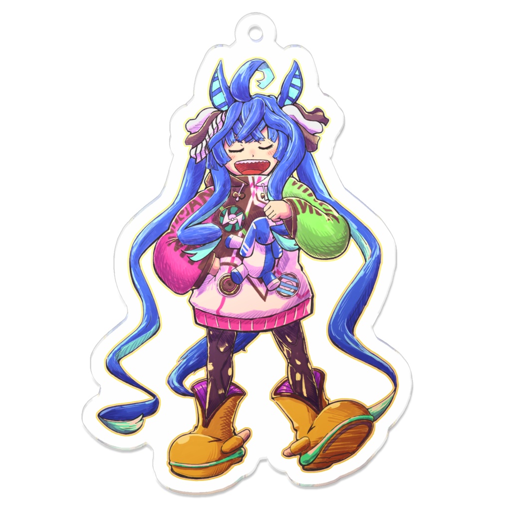 ツインターボ　アクリルキーホルダー