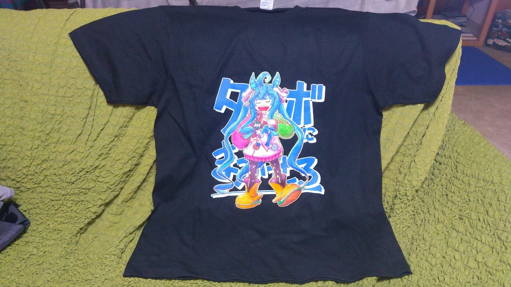 ツインターボ 黒Tシャツ