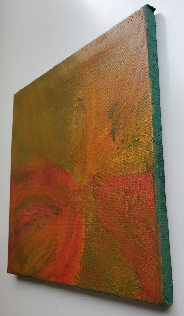 蛇之アルのキャンパスアート(秋の窓)