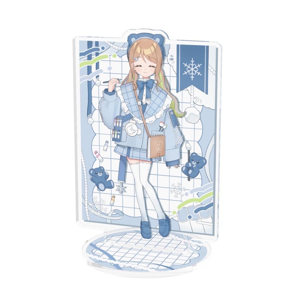 🧸ℂ𝕣𝕖𝕒𝕥𝕚𝕧𝕖くまさん衣装にっこりアクスタ❄️