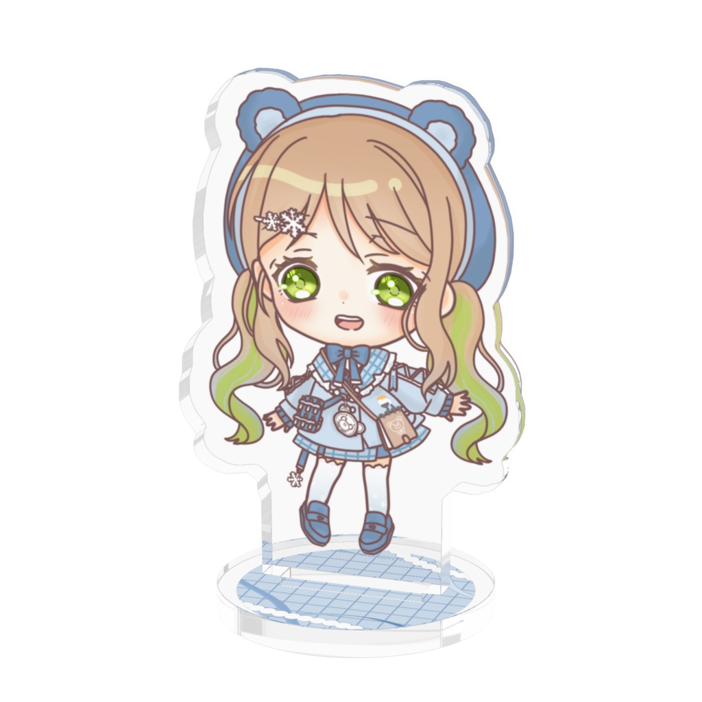 🧸ミニℂ𝕣𝕖𝕒𝕥𝕚𝕧𝕖くまさん衣装アクスタ❄️