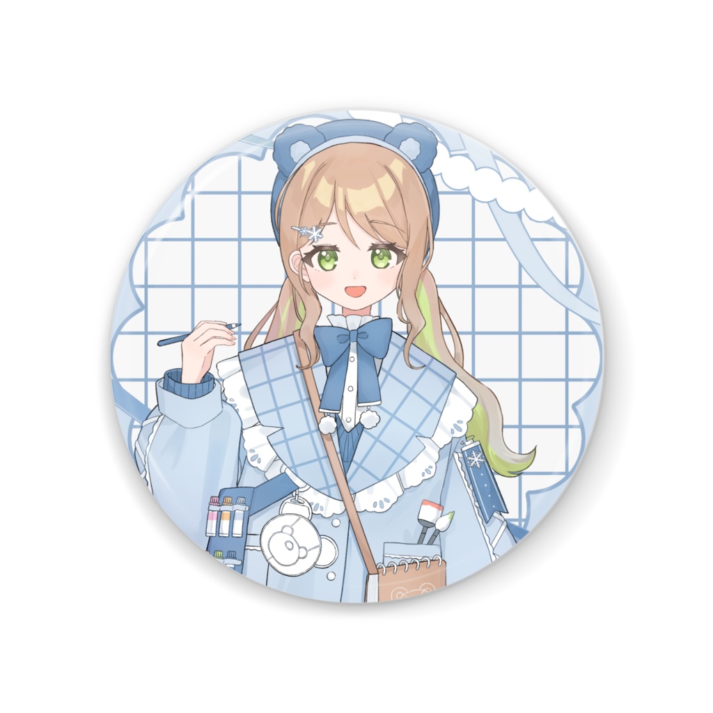 🧸ℂ𝕣𝕖𝕒𝕥𝕚𝕧𝕖くまさん衣装缶ミラー❄️