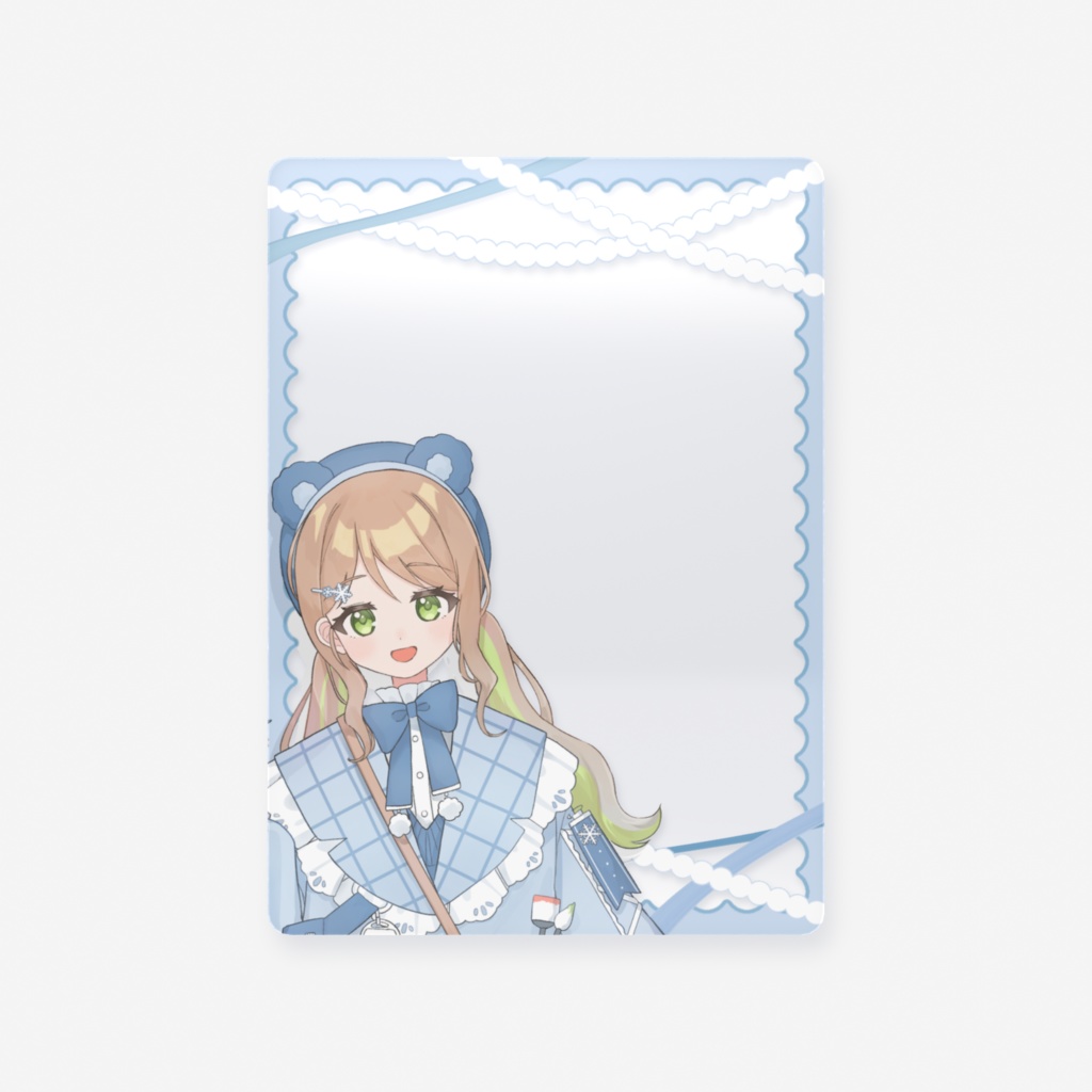 🧸ℂ𝕣𝕖𝕒𝕥𝕚𝕧𝕖くまさん衣装クリアカード❄️