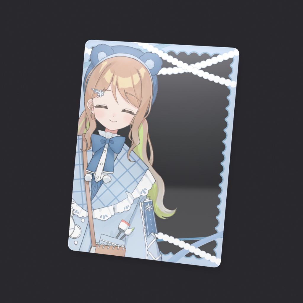 🧸ℂ𝕣𝕖𝕒𝕥𝕚𝕧𝕖くまさん衣装クリアカード❄️