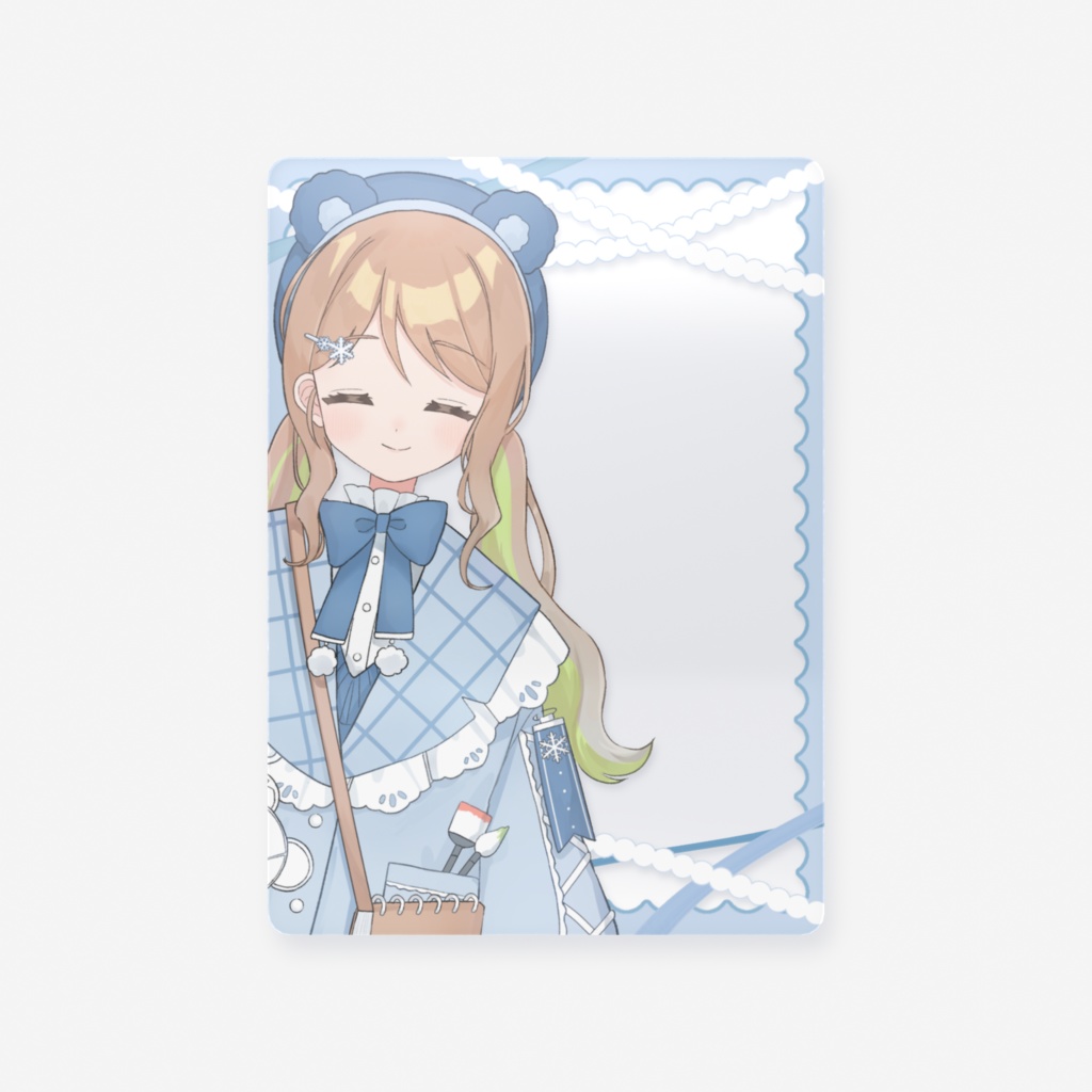 🧸ℂ𝕣𝕖𝕒𝕥𝕚𝕧𝕖くまさん衣装クリアカード❄️