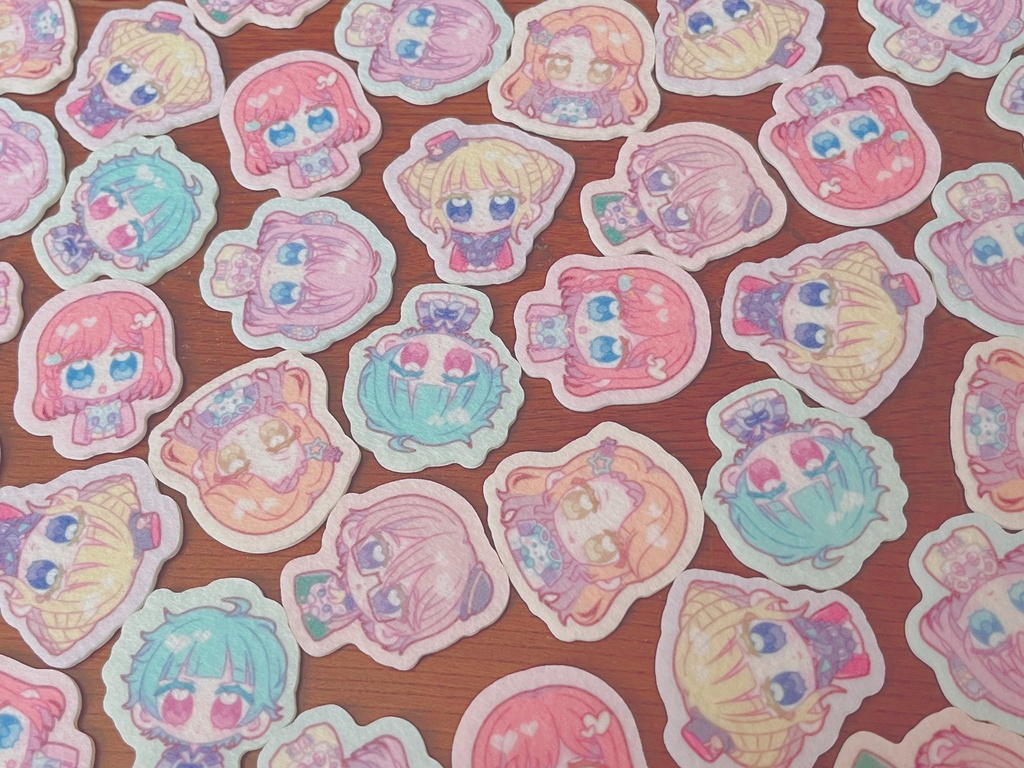 フェルトステッカー