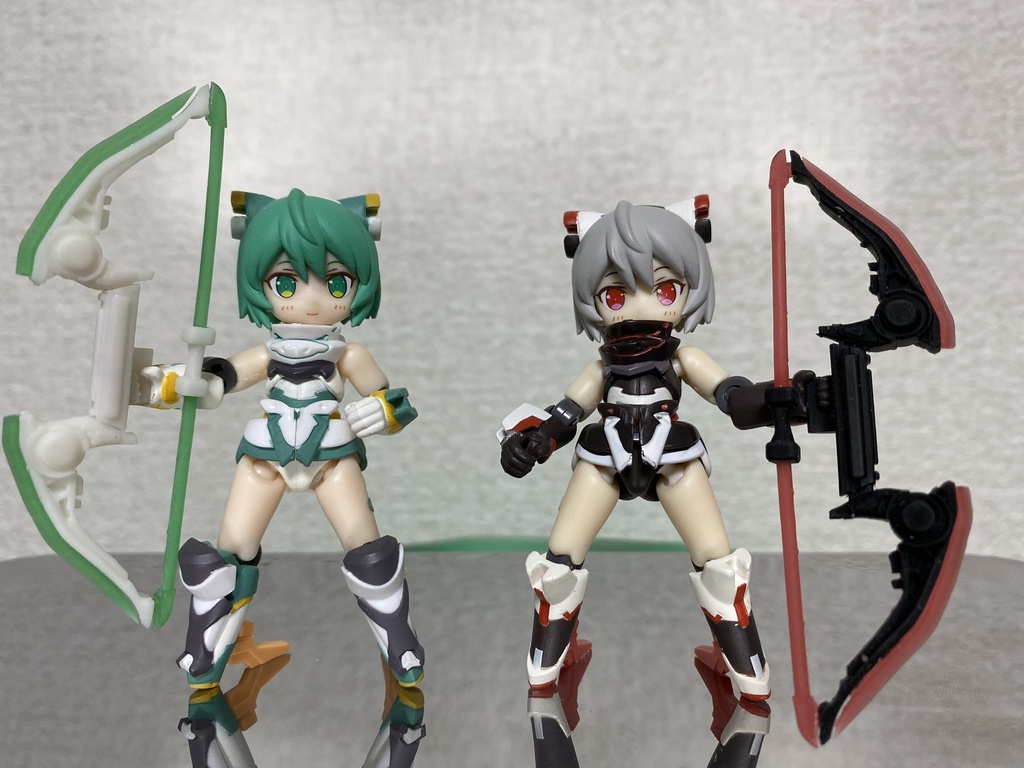 デスクトップアーミー用 双弓剣