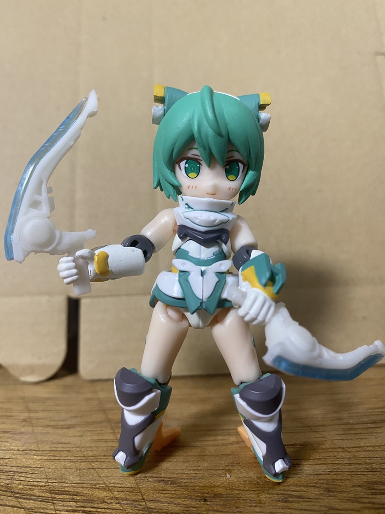 デスクトップアーミー用 双弓剣