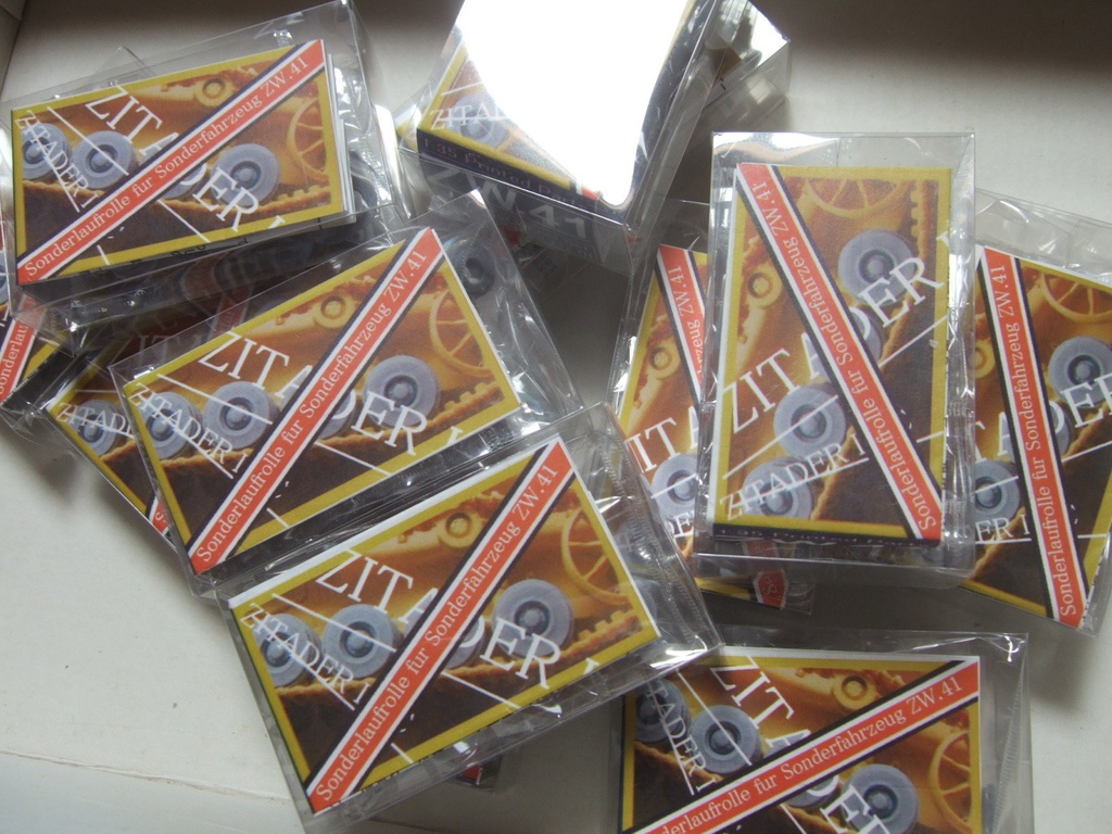 ZW41 スチールホイールセット (1/35 3号戦車用 Experimental Steelwheel set foe Pz.kpf III)