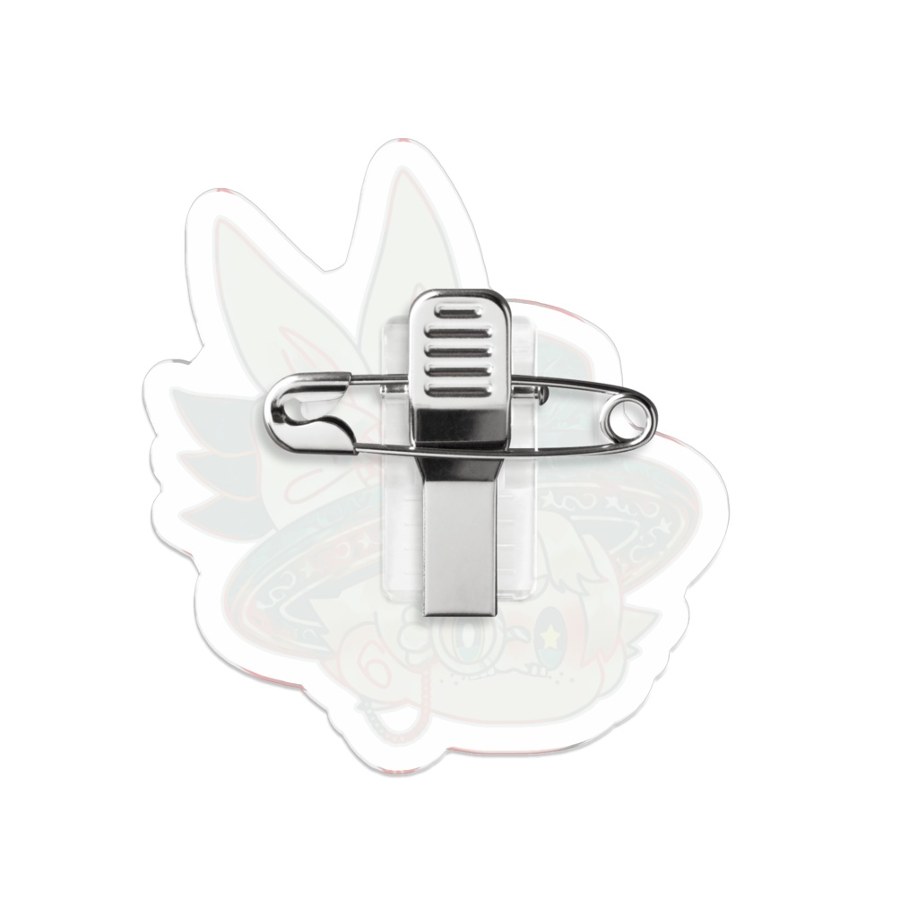 アマツバメ アクリルバッチ