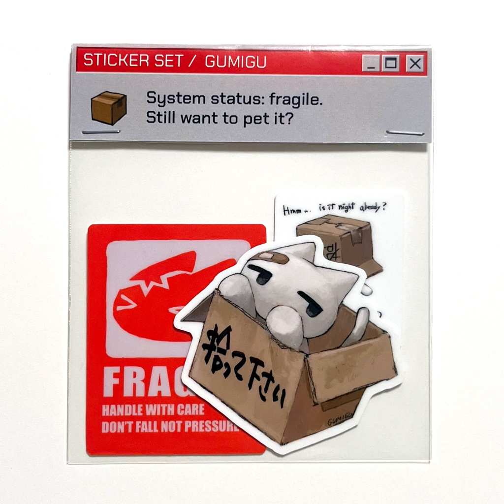 ステッカーセット / ダンボール