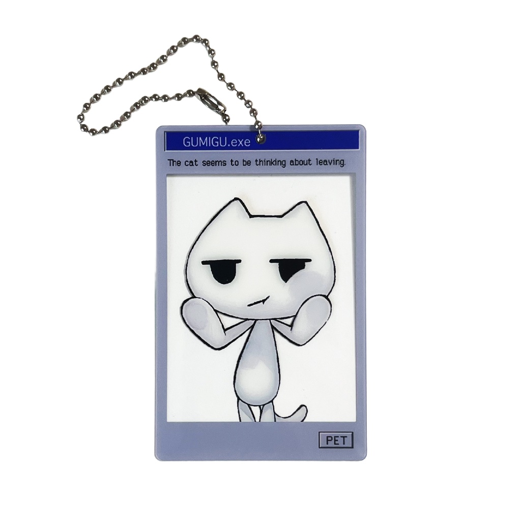 クリアカードチャーム