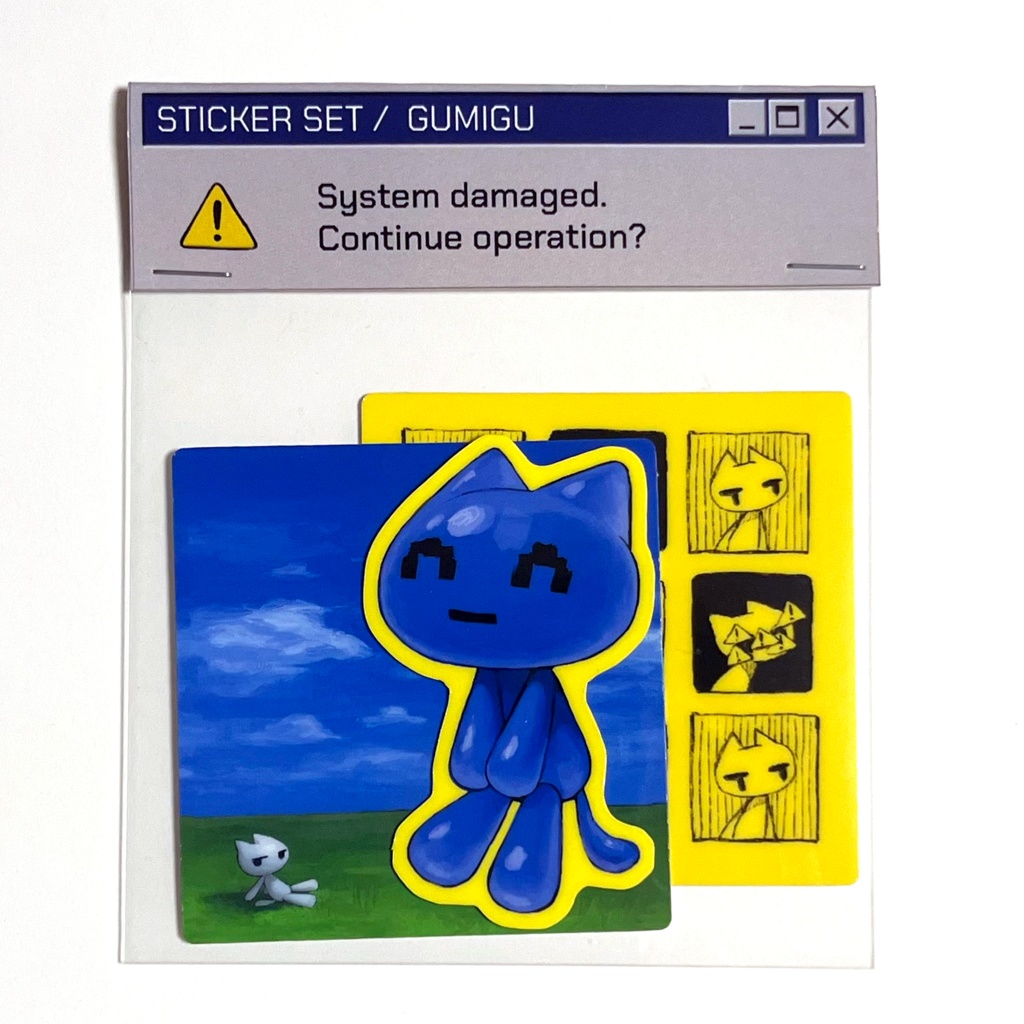 ステッカーセット / 青空